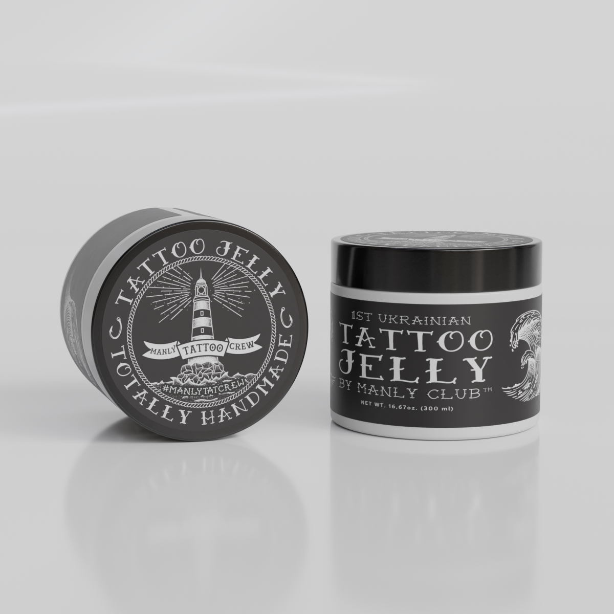 Вазелін Tattoo Jelly Manly Club - 500 мл