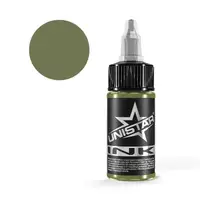 Уцінка Тату фарба Olive UNISTAR COLORS - 30ML 08/26