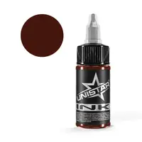 Уцінка Тату фарба Basic Brown UNISTAR COLORS - 30ML 08/26