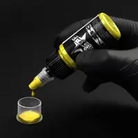 Уцінка Тату фарба Basic Yellow UNISTAR COLORS - 30ML 08/26