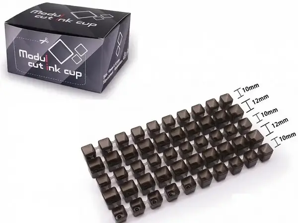 Колпачки под краску платиновые блочные (50 шт) купить недорого в Украине, фото 12299