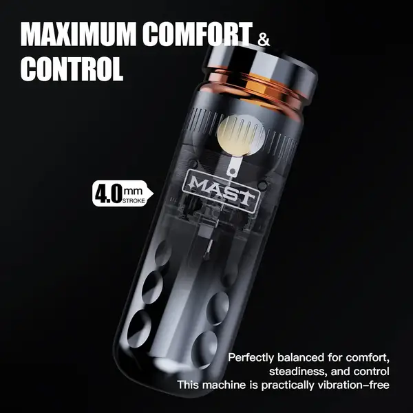 Беспроводная тату машинка Mast Racer Green купить недорого в Украине, фото 35246