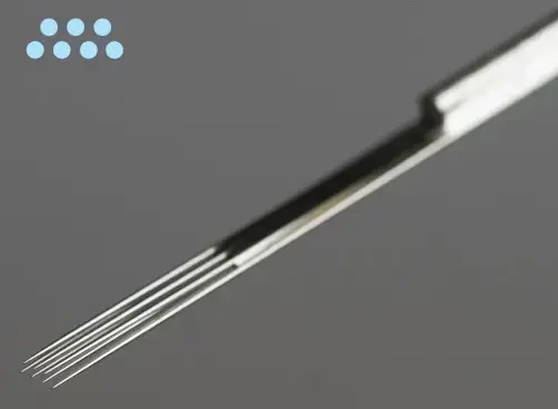 Тату голки 7 Round Magnum VESPER ( Для тіней та зафарбування ) - 50 Голок ( Упаковка ) 27827