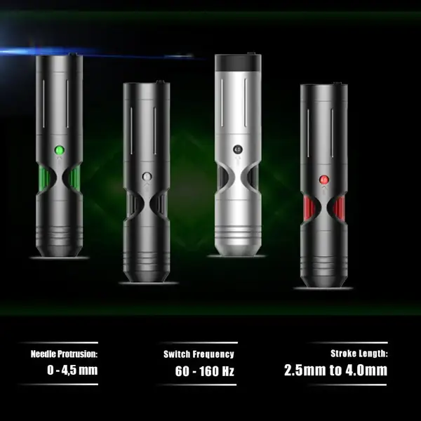 Беспроводная тату машинка EZ P3 Silver купить недорого в Украине, фото 30833