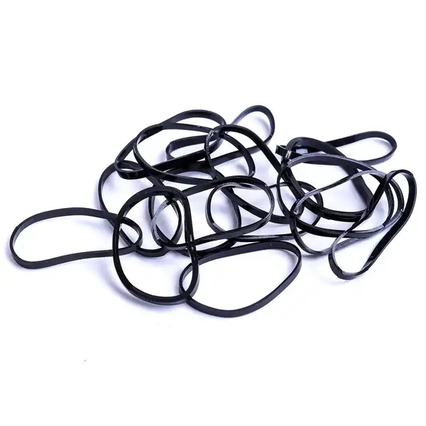 Бандажные резинки Premium черные (100 шт.) купить недорого в Украине, фото 2946