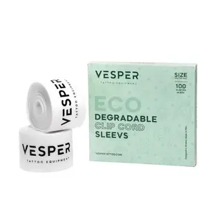 Бар'єрний захист на Кліп корд VESPER ECO FRENDLY біорозкладні - 100 шт