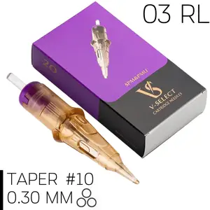 3 Round Liner EZ VSelect PMU (0.30) Контурные картриджи (1 Картридж) купить