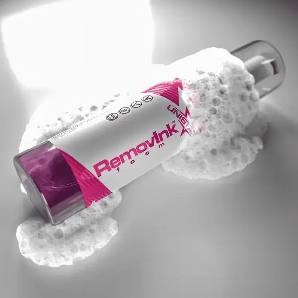Ремувер пенка для снятия трансфера UNISTAR RemovInk™ - Tattoo tracing paper removal 200 ml купить недорого в Украине, фото 39301