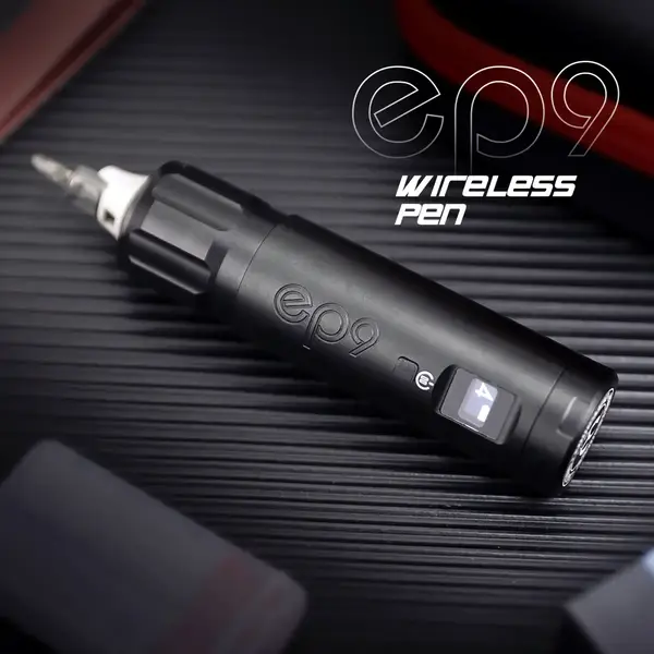 Беспроводная модульная тату машинка EP9 AVA Rotary Black купить недорого в Украине, фото 39568