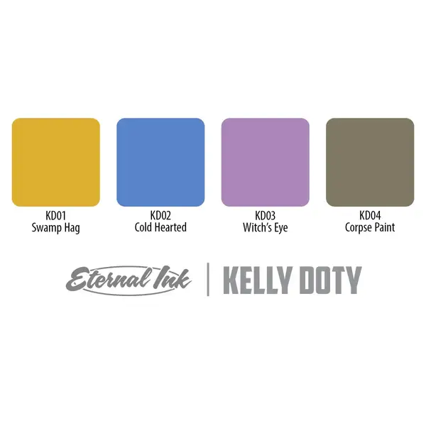 Набор красок Kelly Doty Resurrection Eternal Set (15 мл) купить недорого в Украине, фото 42066