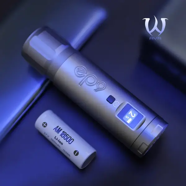 Беспроводная модульная тату машинка EP9 AVA Rotary Grey купить недорого в Украине, фото 39616