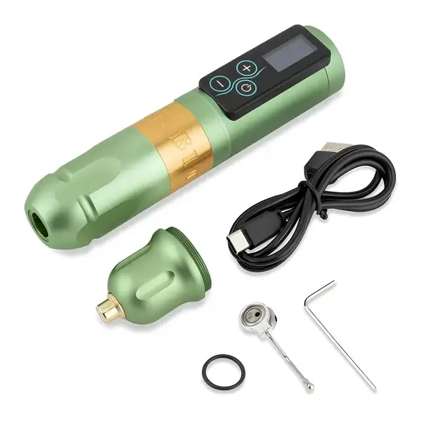 Бездротова тату машинка AMBITION VIBE GREEN 37442