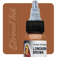 Тату краска Longhorn Brown Eternal (30 мл.)
