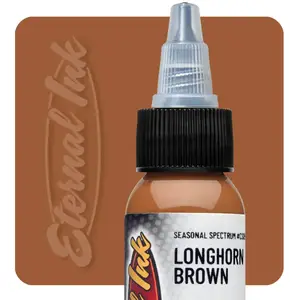 Тату краска Longhorn Brown Eternal (30 мл.) купить