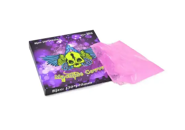 Защита на тату машинку Bug розовая (250 шт) купить недорого в Украине, фото 2653