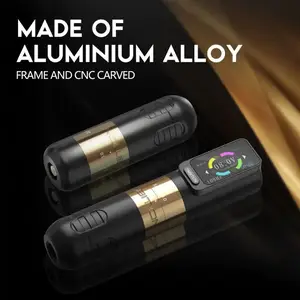 Бездротова модульна тату машинка Ambition Zetton 2 Gold Бездротова модульна тату машинка Ambition Zetton 2 Gold