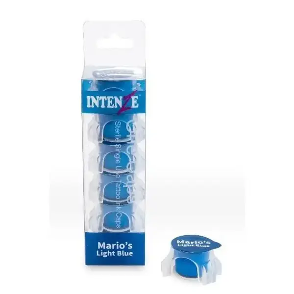Тату фарба One Cap Light Marios Blue Intenze (1 Cap) 993