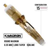 15 Round Magnum KWADRON SUBLIME ( 0.35 ) Для тіней та зафарбування картриджі - 20 Картриджів купить