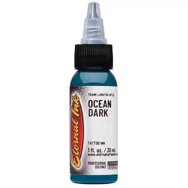 Тату краска Ocean Dark Eternal Frank La Natra Series (15 мл.) купить недорого в Украине, фото 9775