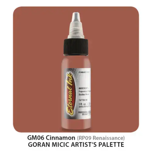 Тату краска Cinnamon by Goran Micic Eternal (30 мл) купить недорого в Украине, фото 41216