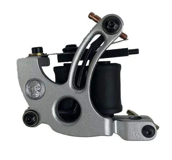 Індукційна тату машинка Skull Shader Silver 17403