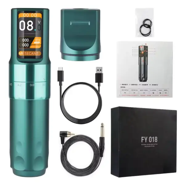 Бездротова модульна тату машинка MO Matte Seafoam 35632