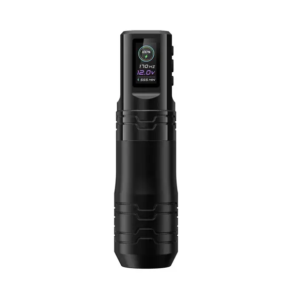 Бездротова тату машинка EZ P3PRO TURBO 2.0 Black з одним акумулятором купить недорого в Украине, фото 22693