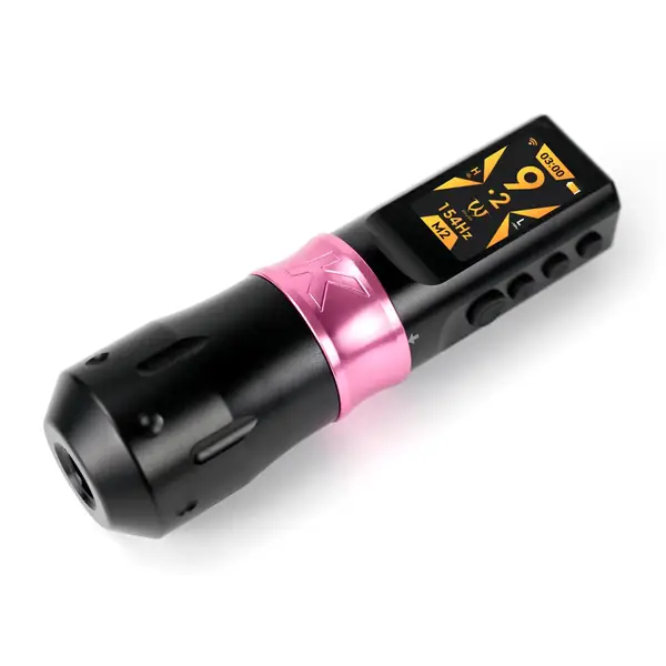 Беспроводная модульная тату машинка UNI-K AVA Pink купить недорого в Украине, фото 39462