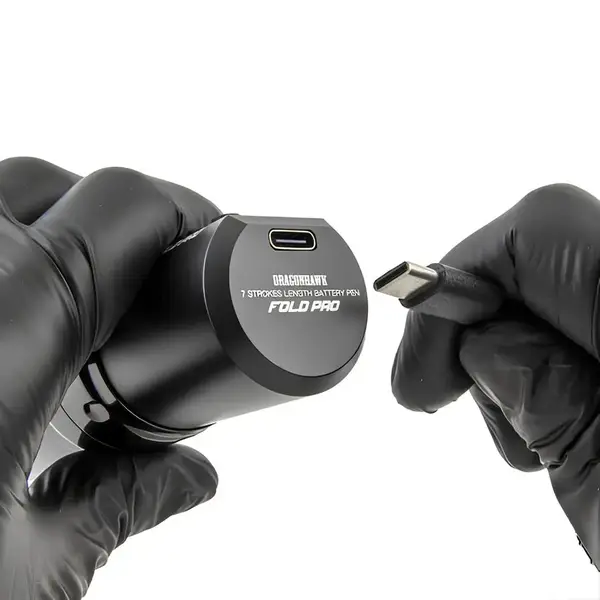 Беспроводная татуировка DragonHawk Fold Pro Black купить недорого в Украине, фото 37120