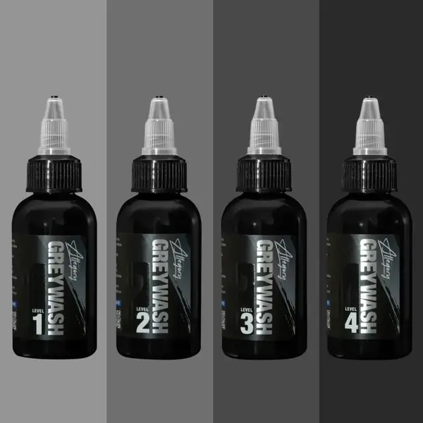 Набір тату фарб GREYWASH SET Allegory Crafted USA (60мл) 21188