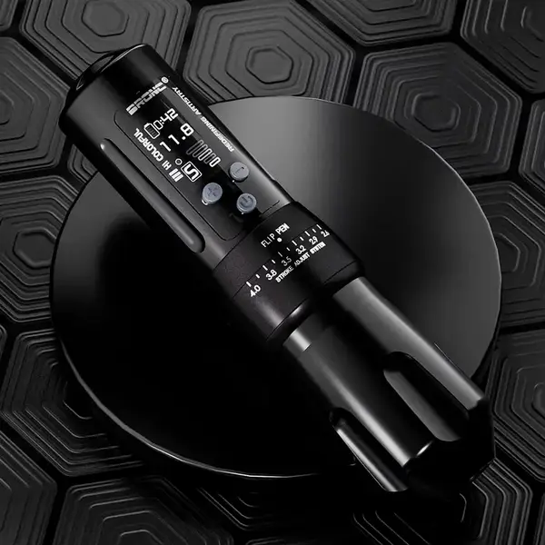 Беспроводная модульная тату машинка BRONC X2 BLACK by Hummingbird купить недорого в Украине, фото 40251