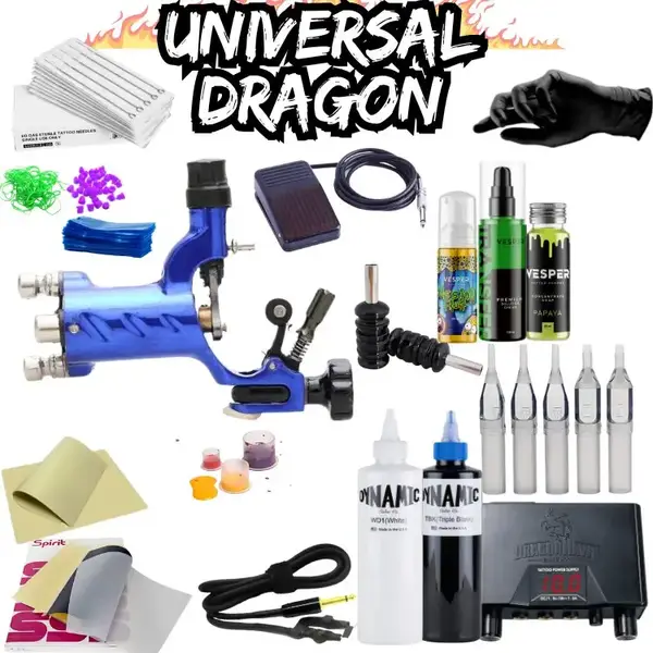 Тату набор Dragon Fly Kit Full купить недорого в Украине, фото 11601