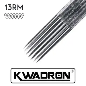 Тату иглы KWADRON 13 Round Magnum (0.30) Для теней и окраски (50 Игл (Упаковка)) купить