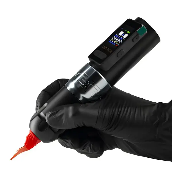 Бездротова тату машинка Ambition Soldier MAX Silver 37359