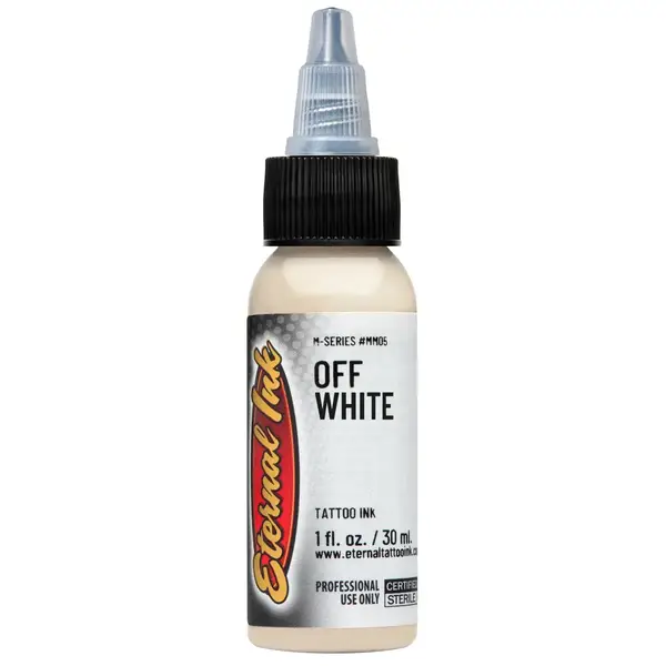 Тату краска Off White Eternal (30 мл.) купить недорого в Украине, фото 13850