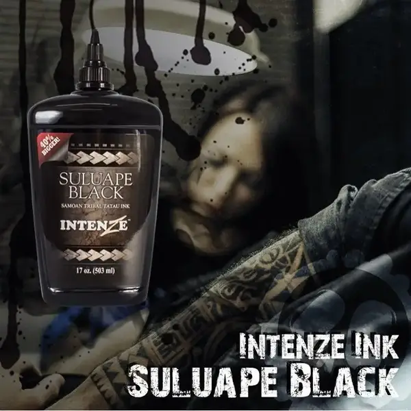 Тату краска Suluape Black Samoan Tribal Tattoo Ink (500 мл) купить недорого в Украине, фото 183