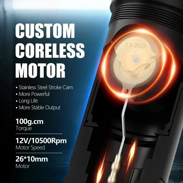 Беспроводная модульная тату машинка Ambition Ninja Max 2 купить недорого в Украине, фото 39809