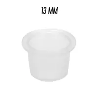 Ковпачки під фарбу 13мм. прозорі (Упаковка 1.000 шт)