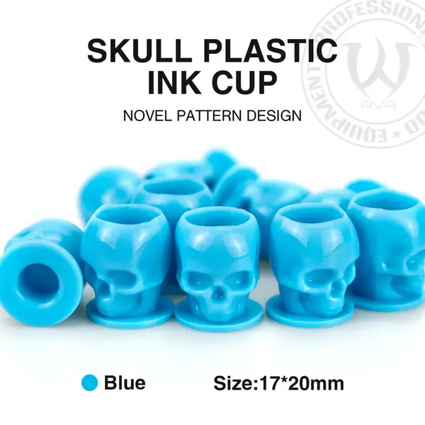 Колпачки под краску SKULL Blue – 50 штук купить недорого в Украине, фото 40011