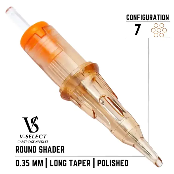 7 Round Shader EZ VSelect ( 0.35 ) Окраска Картриджи (1 Картридж) купить недорого в Украине, фото 7940