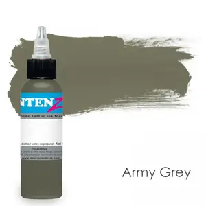 Уцінка Тату фарба Army Grey Intenze 01.23 (30 мл.)