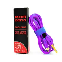 Клип корд RCA Premium AVA FAT Purple Клип корд RCA Premium AVA FAT Purple купить