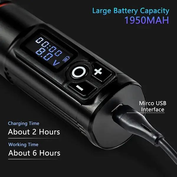 Беспроводная татуировка Ambition Ninja PRO Orange купить недорого в Украине, фото 15799