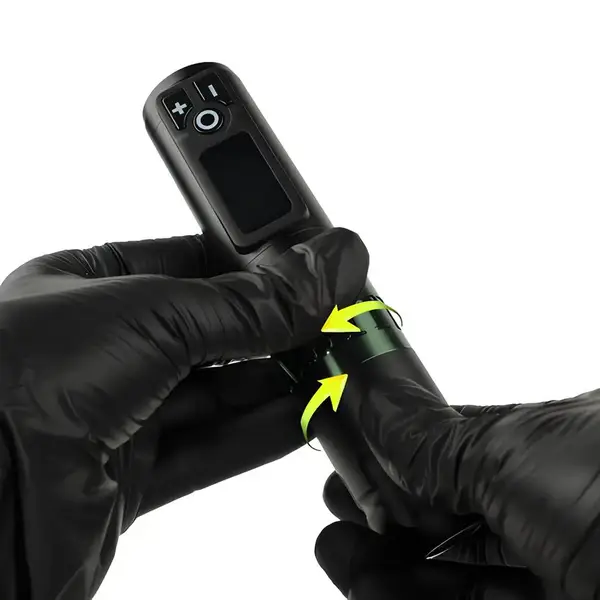 Бездротова тату машинка Ambition Soldier Green 37494