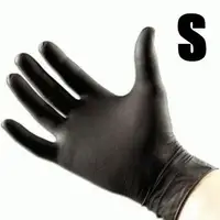 Перчатки нитриловые S черные Black Panther (50 шт. Упаковка) Перчатки нитриловые S черные Black Panther (50 шт. Упаковка) купить