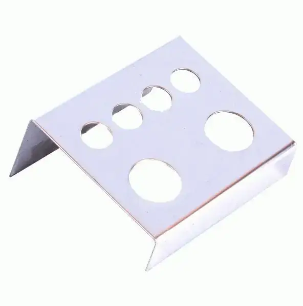 Подставка металлическая на 6 отверстий серебро купить недорого в Украине, фото 10415