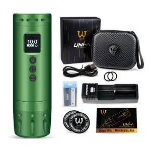 Беспроводная модульная тату машинка UNI A AVA Rotary Green купить