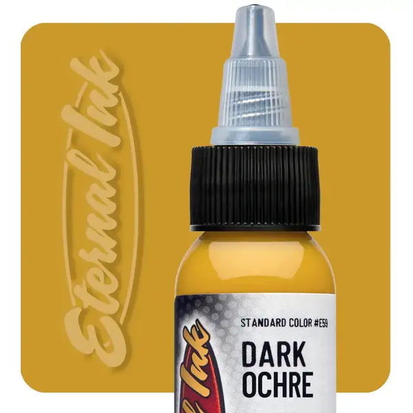 Уценка тату краска Dark Ochre Eternal (30 мл.) 02/25 купить недорого в Украине, фото 37712
