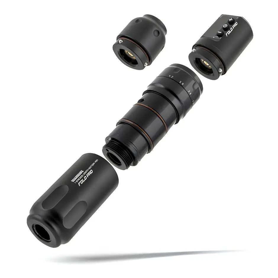 Бездротова тату машинка DragonHawk Fold Pro Black купити в