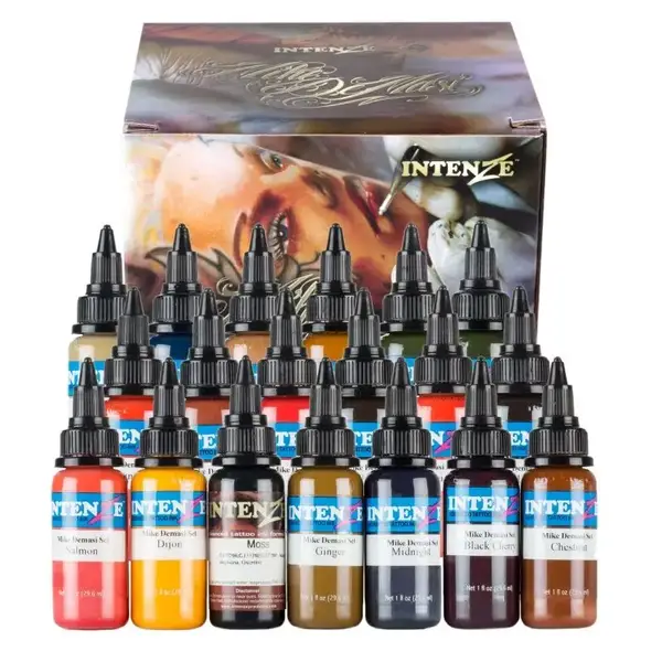 Набор красок Mike Demasi Color Portrait Set Intenze (30 мл.) купить недорого в Украине, фото 920